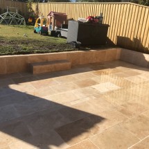 Backyard paving Belrose NSW